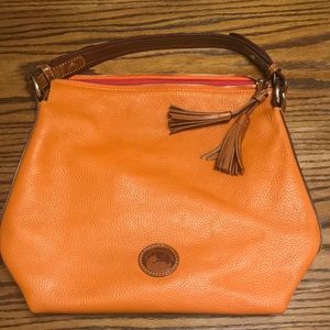 Dooney & Bourke Orange Leather Purse